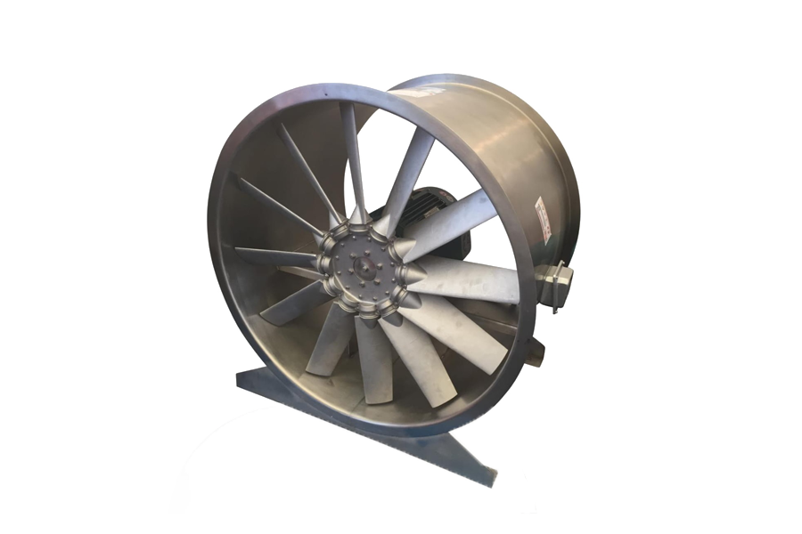 Industrial fans and blowers are machines whose primary function is to provide and accommodate a large flow of air or gas to various parts of a building or other structures. This is achieved by rotating a number of blades, connected to a hub and shaft, and driven by a motor or turbine.