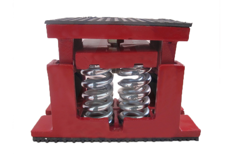 It is used for isolating floor mounted sources of noise in diverse mechanical equipment such as condensing units, reciprocating compressors, packaged air handling units, roof top air handling units and air cooled / water cooled chillers