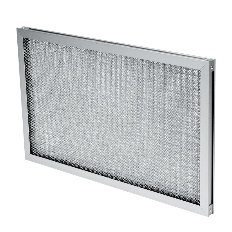 High velocity permanent washable filter with multi-layers of fine mesh with pleated & flat form reinforced with expanded metal support. Suitable for oil/grease/operation machines chip removal.