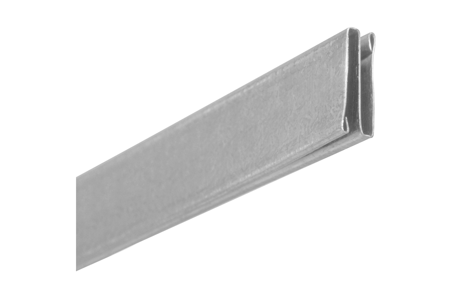 Used to join sections of rectangular duct in HVAC systems. These cleats are sleeves of galvanize steel that help to securely assemble the top and bottom (