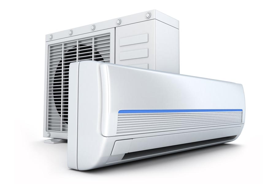 Consists of two main parts: the outdoor unit and the indoor unit. Outdoor unit is installed on or near the wall outside of the room that you wish to cool, it houses the compressor, condenser coil and the expansion coil or capillary tubing. The indoor unit contains the cooling coil, a long blower and an air filter.
