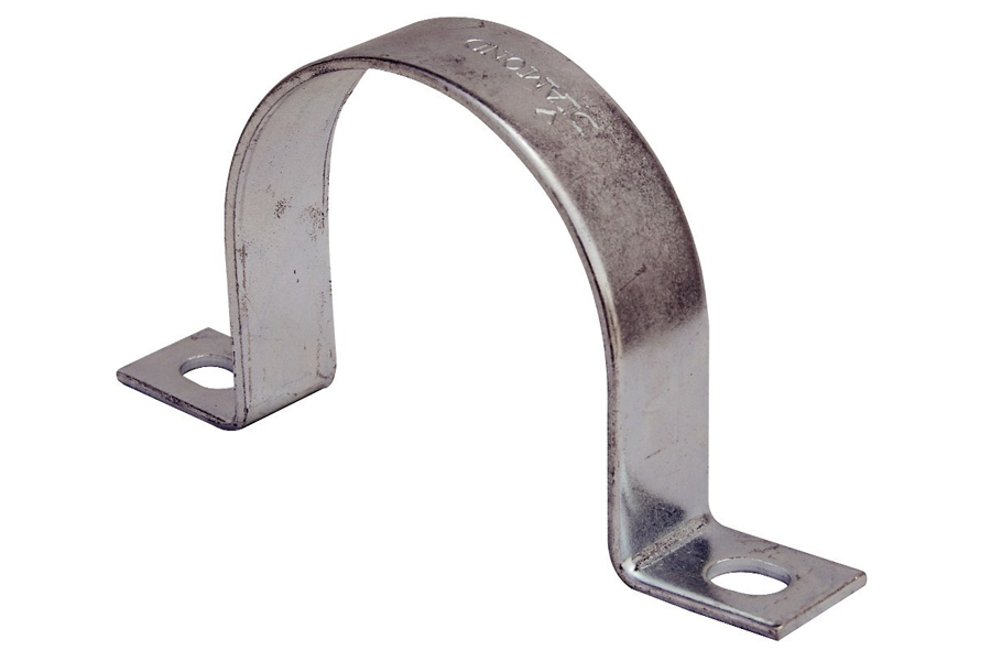 A fastening device used to hold or secure objects tightly together to prevent movement or separation through the application of inward pressure.